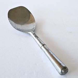 Vtg Cast Aluminum Progressus Ice Cream Scoop Spade Gelato Paddle Italy Made 1937
